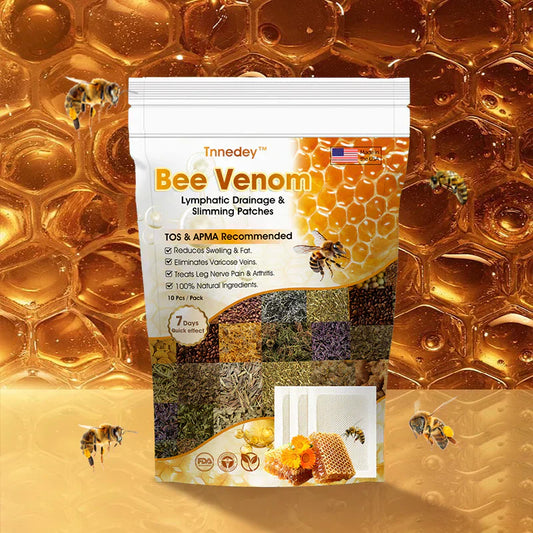 Bee Venom Lymphatic Daiamage & Sliming Patches (10 Patches)